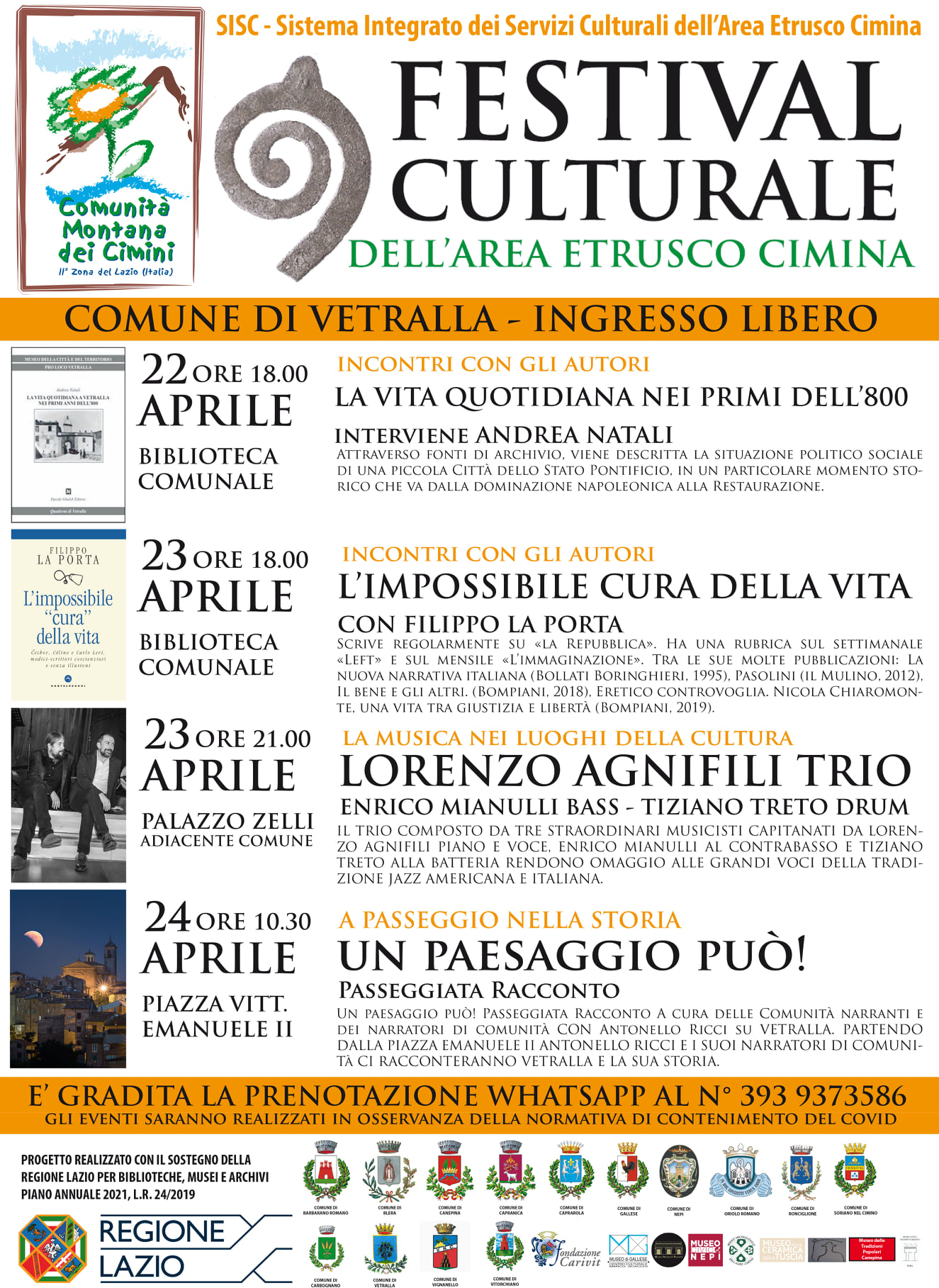 Festival Culturale dell'Area Etrusco Cimina - Vetralla