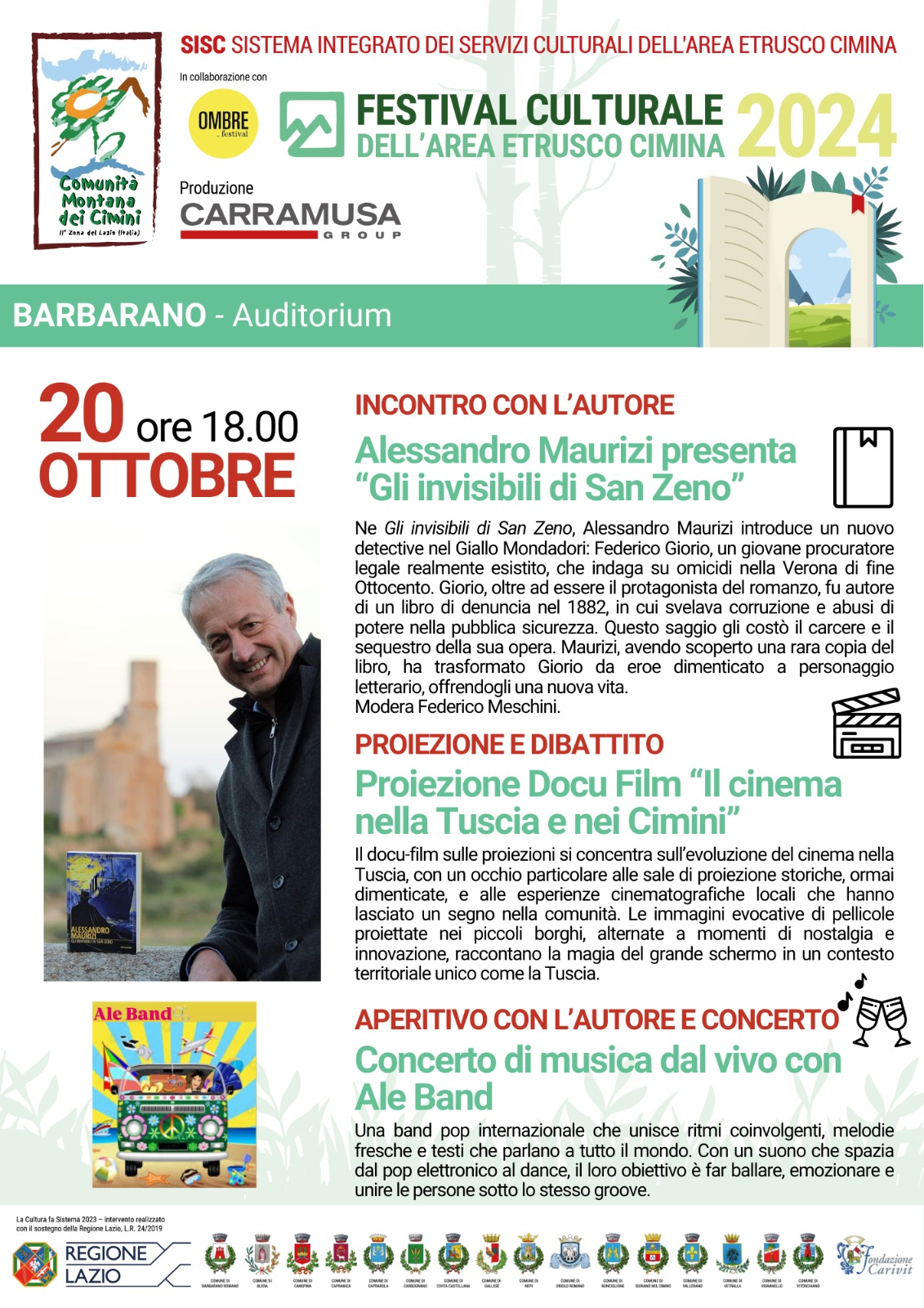 FESTIVAL CULTURALE DELL'AREA ETRUSCO CIMINA 2024 - BARBARANO ROMANO