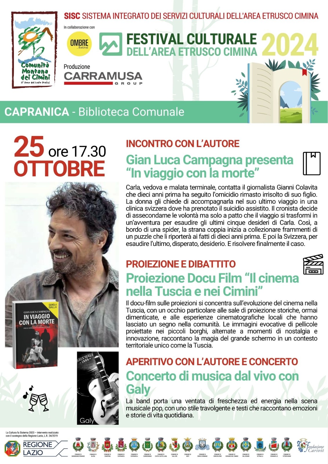 FESTIVAL CULTURALE DELL'AREA ETRUSCO CIMINA - CAPRANICA