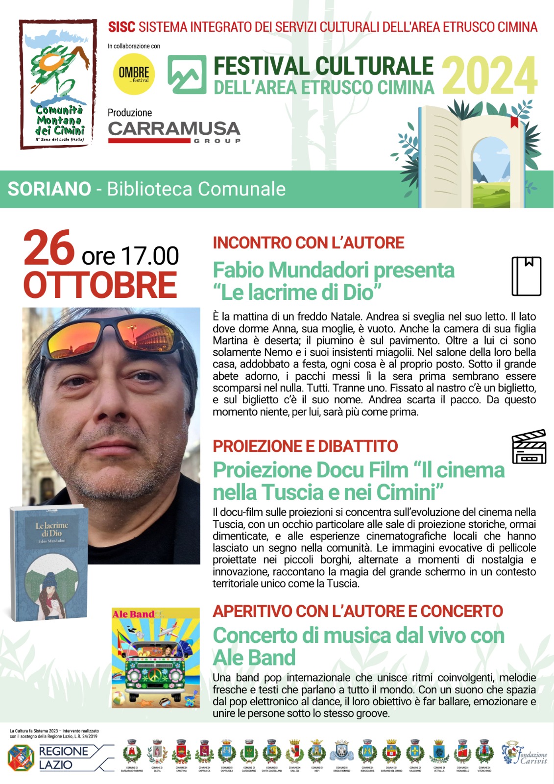 FESTIVAL CULTURALE DELL'AREA ETRUSCO CIMINA - SORIANO NEL CIMINO