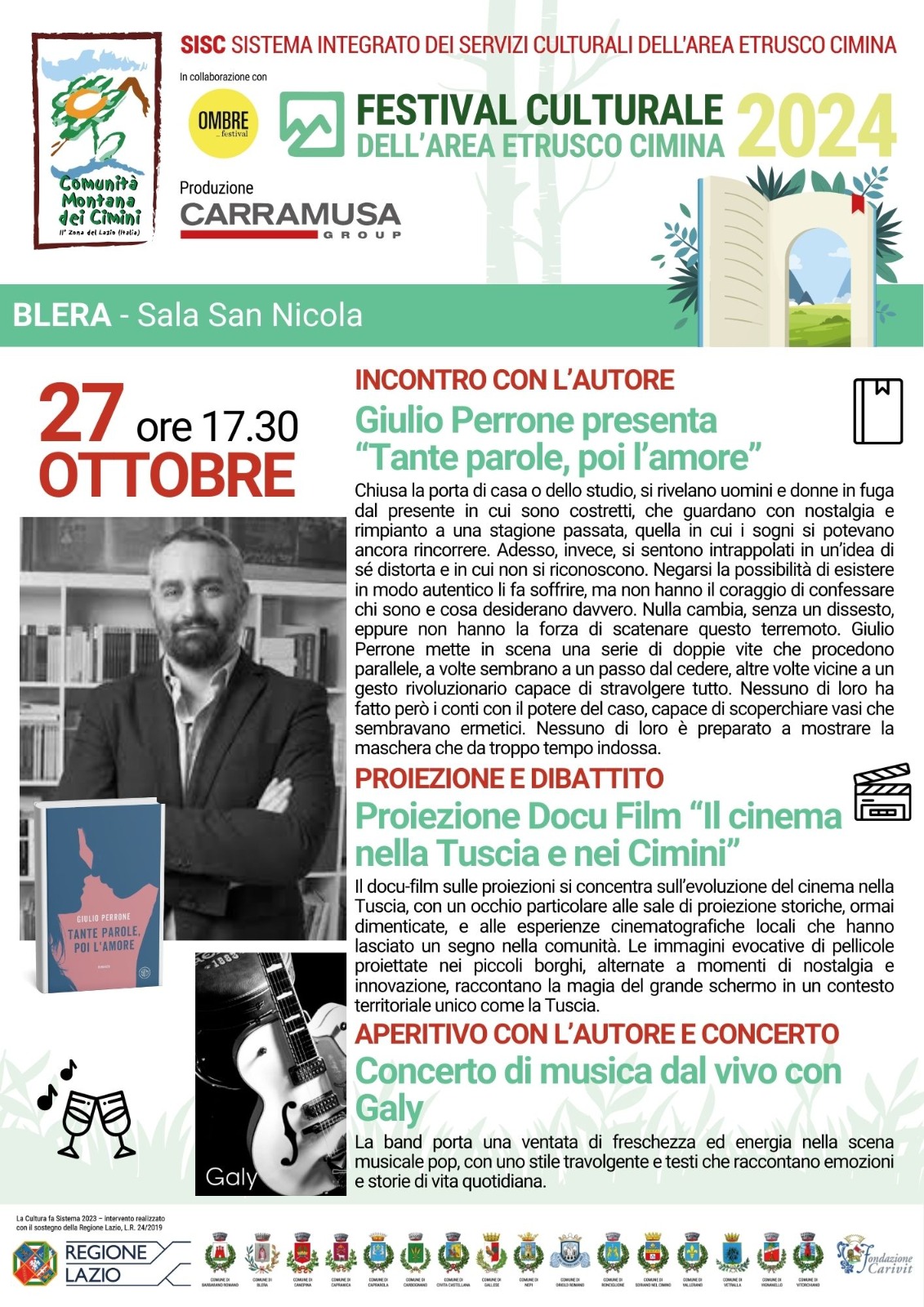 FESTIVAL CULTURALE DELL'AREA ETRUSCO CIMINA - BLERA